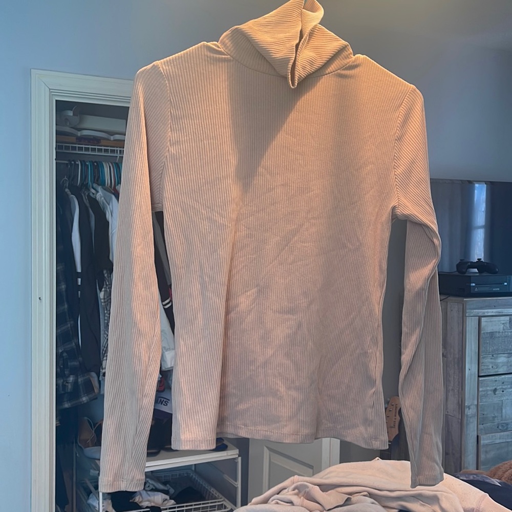 Turtle neck long sleeve